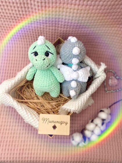 Crochet dragon pattern
