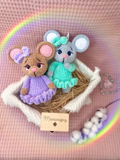Crochet mouse pattern