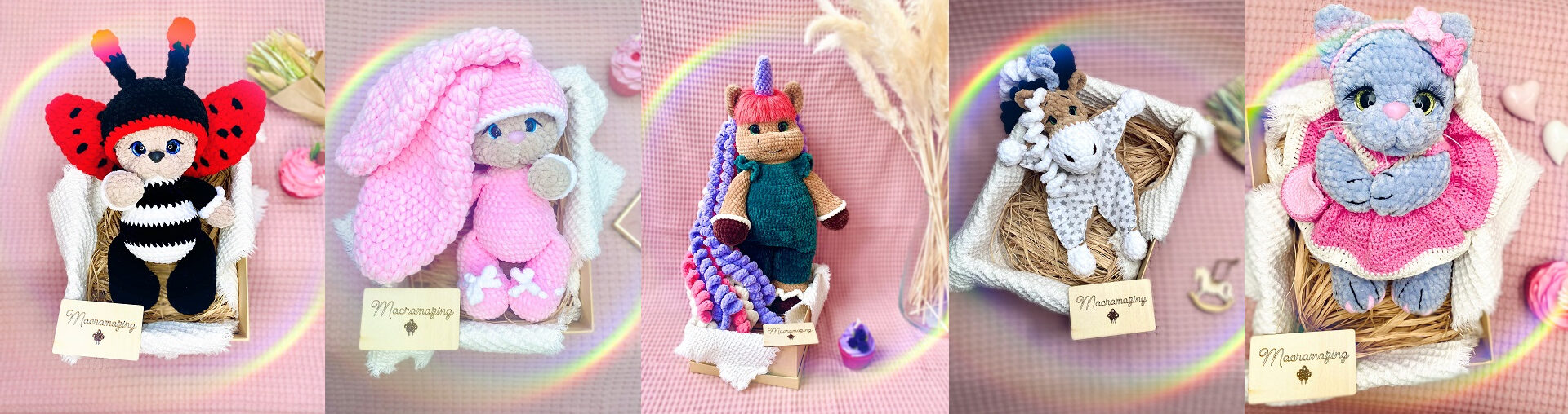 Patterns for crochet animals